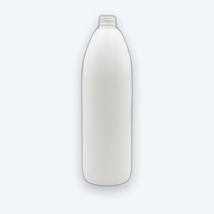 Frasco PEAD 1 L — Frasco e tampa branca · linha PEAD, 1 L